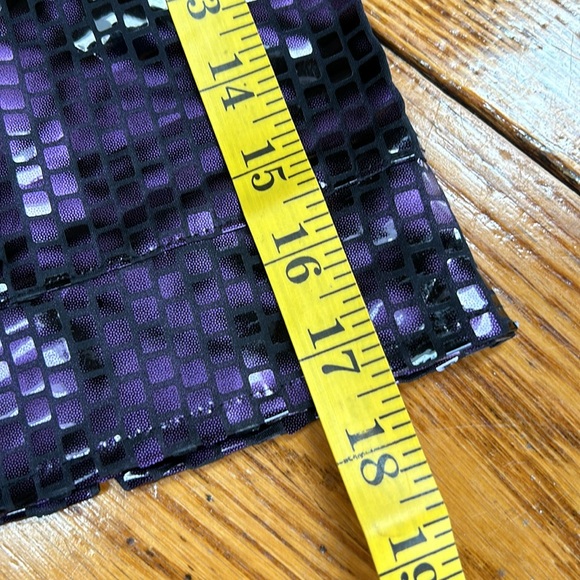 Kim Rogers purple and black sequin jacket. Excellent condition. Size 1X - Picture 13 of 14